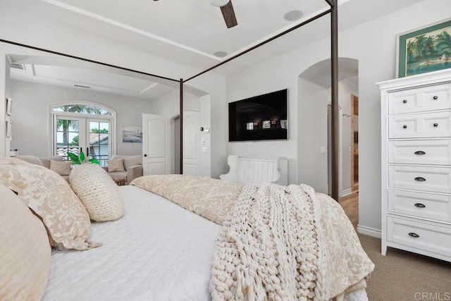 3239 Avenida La Cima, Carlsbad, CA 92009 - carpeted bedroom with ceiling fan