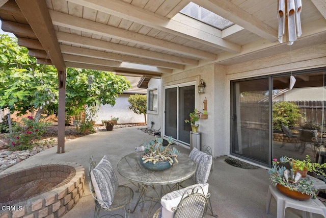 116 La Veta Dr, Camarillo, CA 93012 - view of patio featuring outdoor dining area