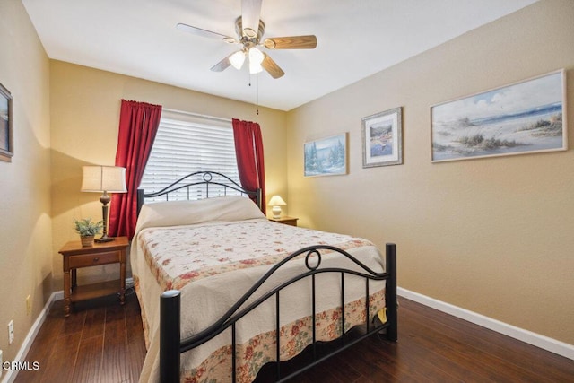 116 La Veta Dr, Camarillo, CA 93012 - bedroom featuring hardwood / wood-style floors and ceiling fan