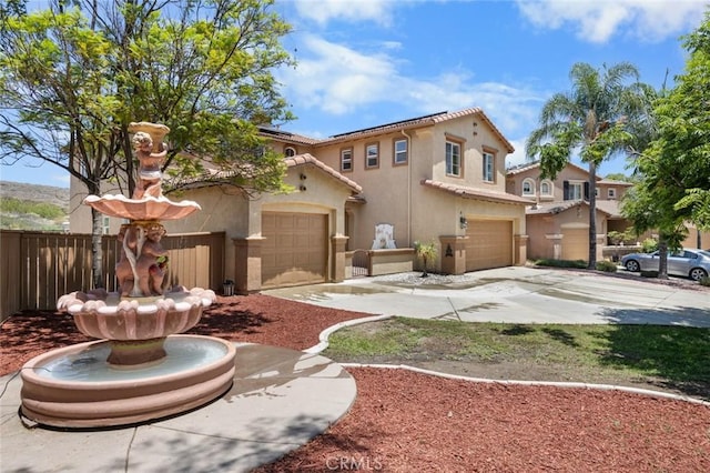 5 Vista Loreta, Lake Elsinore, CA 92532 - view of front of property with stucco siding, driveway, and an attached garage