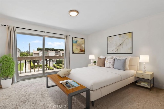 12698 Shearer Ln, Garden Grove, CA 92843 - bedroom with access to exterior and carpet