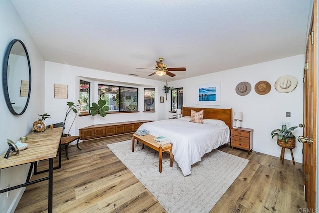 2278 Casitas Del Sol, Fallbrook, CA 92028 - bedroom featuring wood finished floors and a ceiling fan
