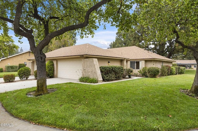 13208 Village 13 Unit 13, Camarillo, CA 93012 - ranch-style home with a garage, a front lawn, and driveway