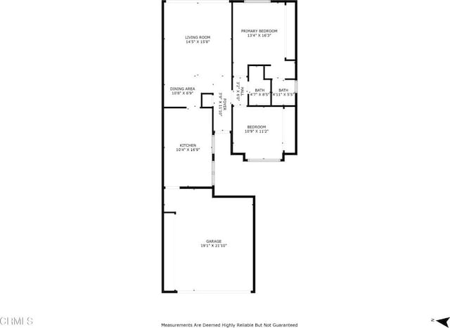 13208 Village 13 Unit 13, Camarillo, CA 93012 - view of floor plan / room layout