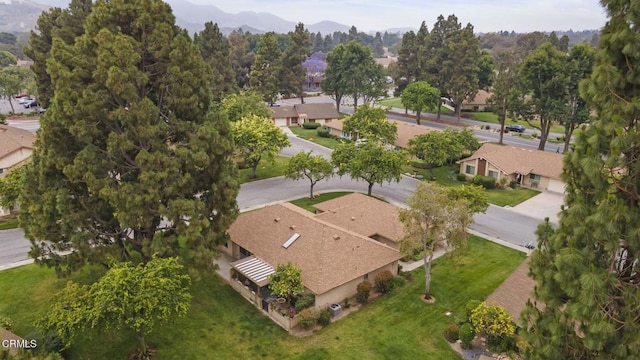 13208 Village 13 Unit 13, Camarillo, CA 93012 - aerial view of property's location with nearby suburban area and a mountainous background
