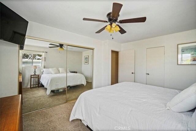 1413 Avenida De La Estrella, San Clemente, CA 92672 - carpeted bedroom featuring a ceiling fan