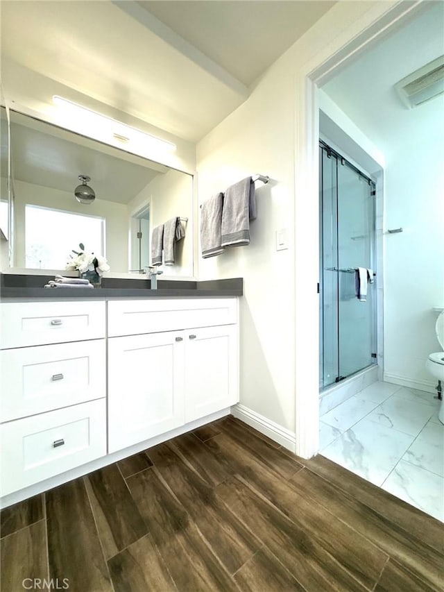 4723 La Villa Marina Unit F, Marina Del Rey, CA 90292 - full bathroom with vanity and a shower stall