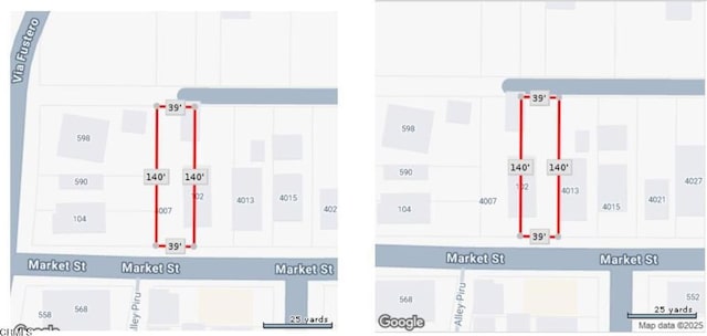4007 Market St, Piru, CA 93040 - map / location of property area