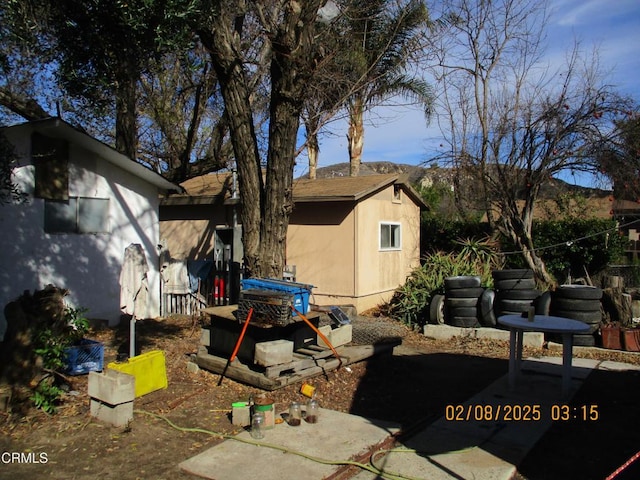 4007 Market St, Piru, CA 93040 - view of yard featuring a storage unit
