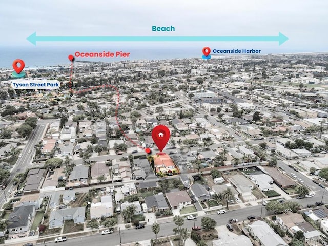 522 Garfield St, Oceanside, CA 92054 - aerial view of residential area