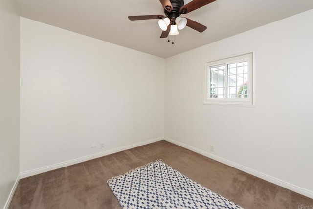 522 Garfield St, Oceanside, CA 92054 - empty room with carpet and ceiling fan