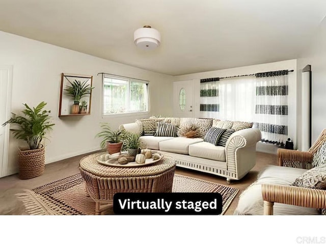 522 Garfield St, Oceanside, CA 92054 - living area with healthy amount of natural light and carpet floors