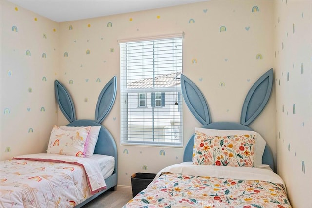 3957 E Huntington St, Ontario, CA 91761 - carpeted bedroom with baseboards