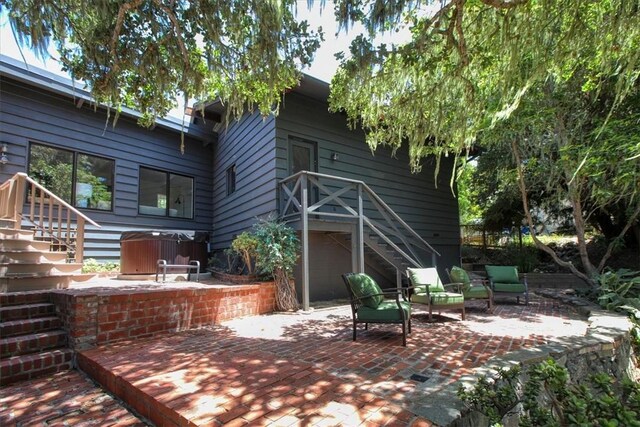 2103 Benson Ave, Cambria, CA 93428 - view of patio featuring stairs