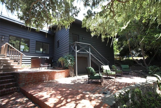 2103 Benson Ave, Cambria, CA 93428 - view of patio featuring stairway