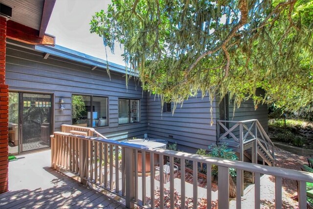 2103 Benson Ave, Cambria, CA 93428 - view of wooden deck