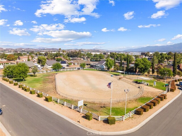 2041 Caballeros Rd, Norco, CA 92860 - aerial view of residential area with a mountainous background