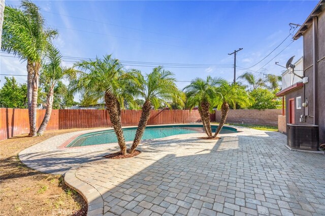 2041 Caballeros Rd, Norco, CA 92860 - view of pool with a patio and a fenced backyard