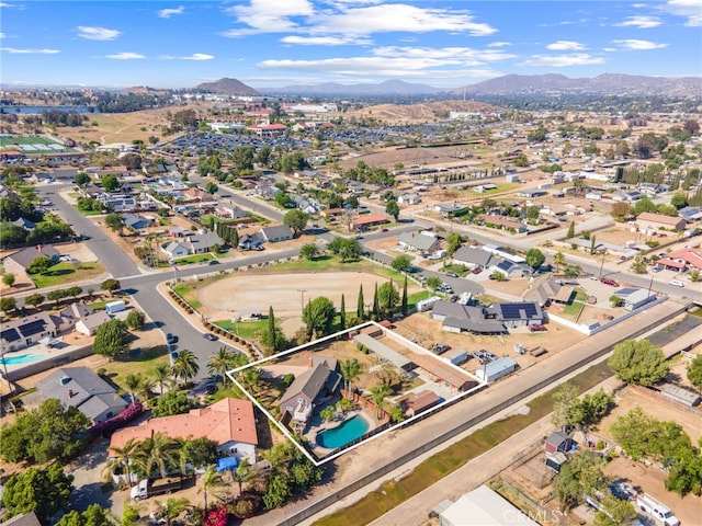2041 Caballeros Rd, Norco, CA 92860 - view of property location featuring property boundaries highlighted and nearby suburban area