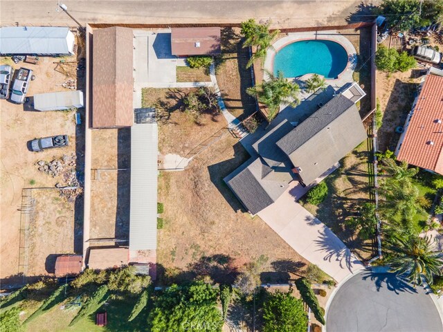 2041 Caballeros Rd, Norco, CA 92860 - bird's eye view of a pool