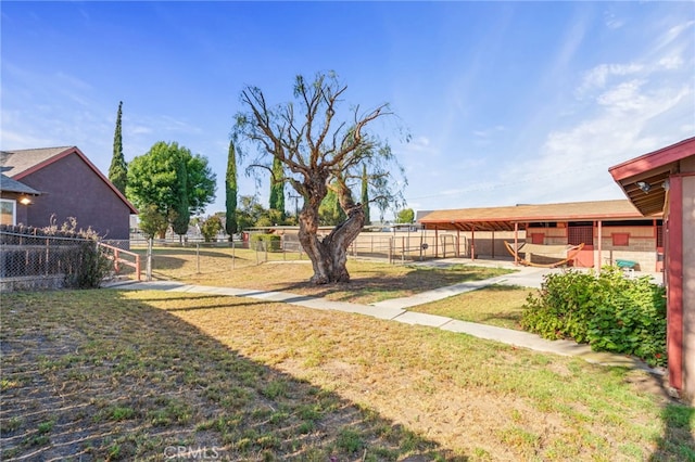 2041 Caballeros Rd, Norco, CA 92860 - view of yard featuring an exterior structure and an outdoor structure
