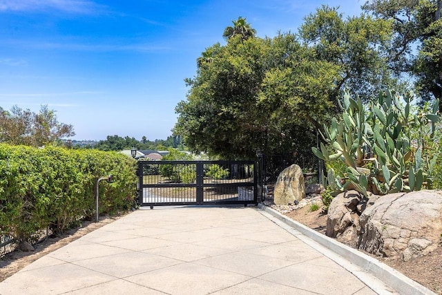 10166 Rancho Roble Rd, Escondido, CA 92026 - view of gate