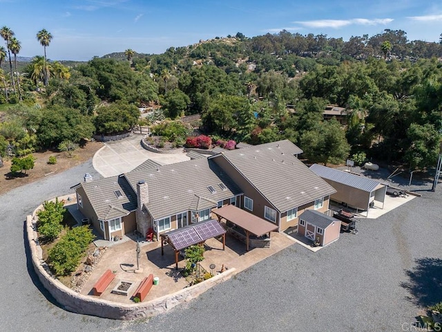 10166 Rancho Roble Rd, Escondido, CA 92026 - view from above of property