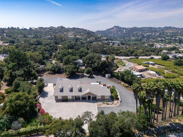 10166 Rancho Roble Rd, Escondido, CA 92026 - aerial view of property and surrounding area