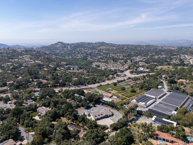 10166 Rancho Roble Rd, Escondido, CA 92026 - aerial view of a mountainous background
