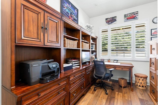 10166 Rancho Roble Rd, Escondido, CA 92026 - office space featuring light wood-type flooring and baseboards