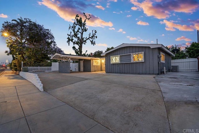 8123 Palm St, Lemon Grove, CA 91945 - single story home with board and batten siding and driveway
