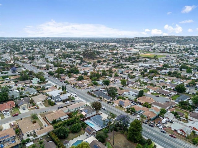 8123 Palm St, Lemon Grove, CA 91945 - aerial view of property's location featuring nearby suburban area