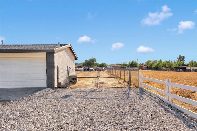9546 San Pablo Ave, Hesperia, CA 92345 - view of property exterior with a gate and a garage