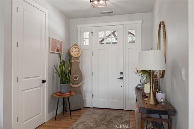 212 Valley View Dr, Paradise, CA 95969 - foyer entrance featuring wood finished floors and baseboards
