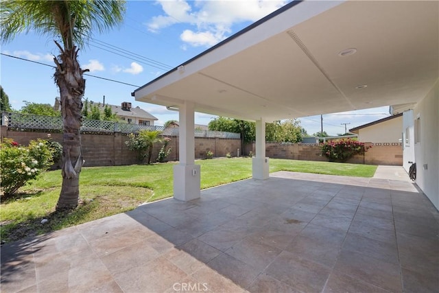 19548 Cedarcreek St, Canyon Country, CA 91351 - fenced backyard with a patio