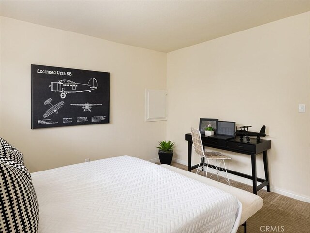 502 Washington St, El Segundo, CA 90245 - carpeted bedroom featuring baseboards
