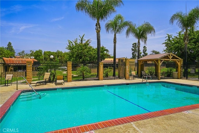750 Via Los Santos, San Dimas, CA 91773 - community pool featuring a gazebo
