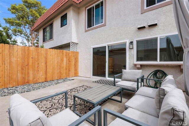 2811 Via Topacio, Carlsbad, CA 92010 - view of patio featuring an outdoor hangout area