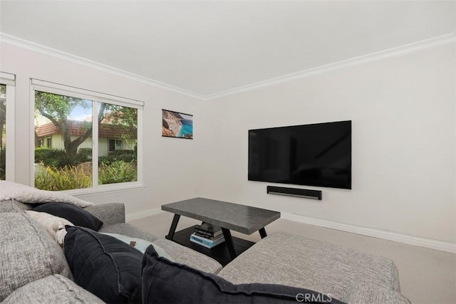 2811 Via Topacio, Carlsbad, CA 92010 - living room with ornamental molding and carpet