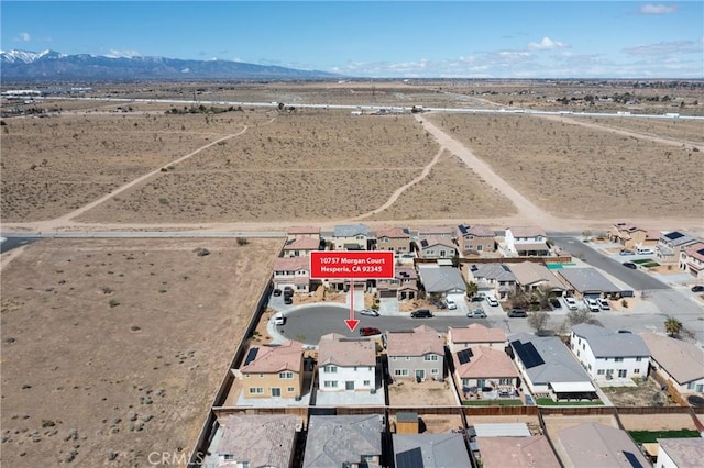 10757 Morgan Ct, Hesperia, CA 92345 - view of property location with nearby suburban area