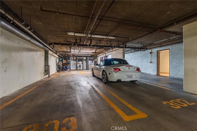 432 S Hamel Rd Unit 302, Los Angeles, CA 90048 - view of parking garage