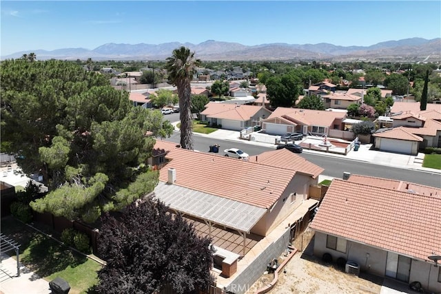 4633 Dowel Ave, Palmdale, CA 93552 - aerial view of residential area featuring a mountainous background