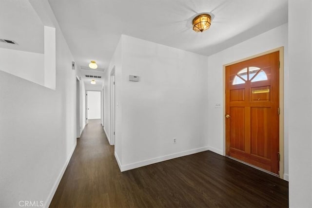 1066 Maple St, Arroyo Grande, CA 93420 - entryway with dark wood finished floors