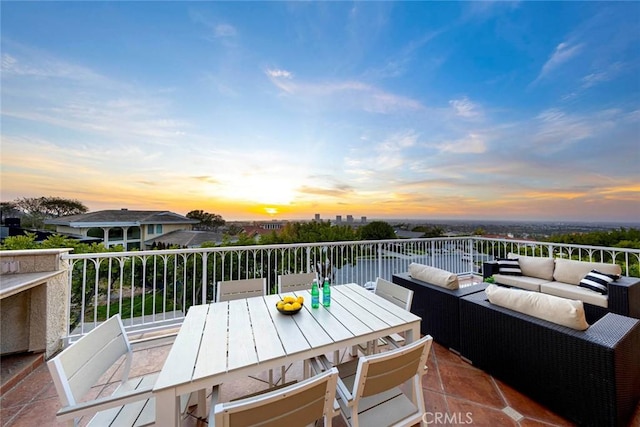 11 Montpellier Unit 22, Newport Beach, CA 92660 - view of patio featuring an outdoor living space