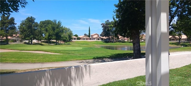 720 Big Spring Dr, Banning, CA 92220 - view of community with a yard, a water view, and a residential view