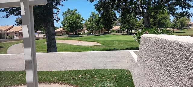 720 Big Spring Dr, Banning, CA 92220 - view of community featuring a yard, a residential view, and view of golf course