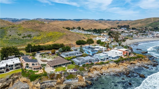 557 Lucerne St, Cayucos, CA 93430 - bird's eye view of a mountain backdrop