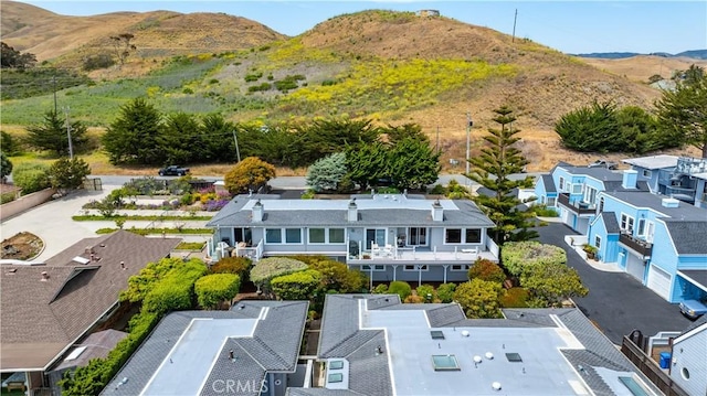 557 Lucerne St, Cayucos, CA 93430 - bird's eye view of a mountainous background