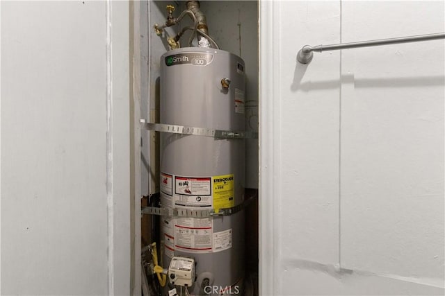 1777 Sparrow Rd, Wrightwood, CA 92397 - utilities featuring water heater