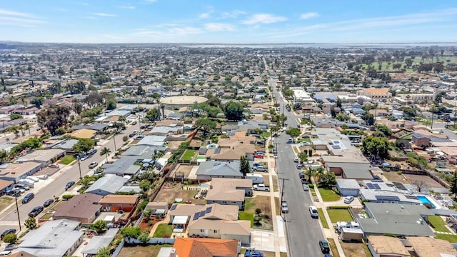 90 E Emerson St, Chula Vista, CA 91911 - aerial view of property and surrounding area with nearby suburban area